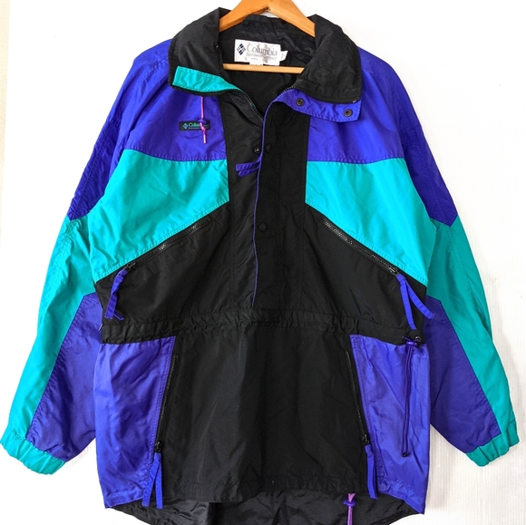 Columbia Other - COLUMBIA Vintage 80s 90s Ski Anorak Nylon Jacket